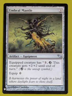 Umbral Mantle x1 Shadowmoor Mystery Booster 1x Magic the Gathering MTG - Image 1