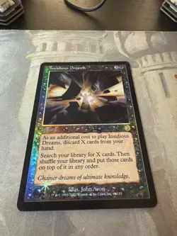 1x - Insidious Dreams - Torment - Foil - MTG NM - Image 2