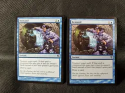 2x Remand NM Duel Decks Jace vs Vraska MTG Magic The Gathering See Pics TCG - Image 1