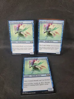 3x Mist-Cloaked Herald Core Set 2019 M19 NM MAGIC the Gathering MTG See Pics - Image 1