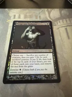1x - Plunge Into Darkness - Fifth Dawn - Foil - MTG NM - Image 2