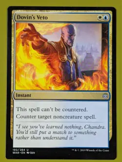Dovin's Veto x1 War of the Spark 1x Magic the Gathering MTG - Image 1