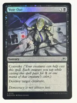 Vote Out FOIL Edge of Eternities 126 NM Magic MTG - Image 1