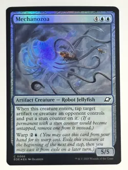 Mechanozoa FOIL Edge of Eternities 66 NM Magic MTG - Image 1