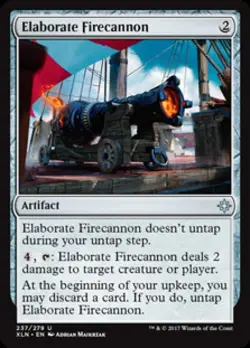 Elaborate Firecannon -Foil Near Mint MTG Ixalan - Image 1