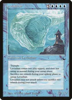 Leviathan 1x LP/NM - The Dark - Magic the Gathering MTG - Image 1