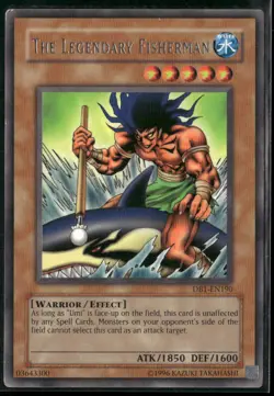 The Legendary Fisherman DB1-EN190 Unlimited - Yu-Gi-Oh! TCG Rare - Image 1