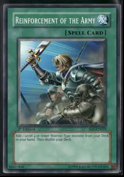 Reinforcement of the Army SD5-EN024 1st Edition - Yu-Gi-Oh! TCG Common - Image 1