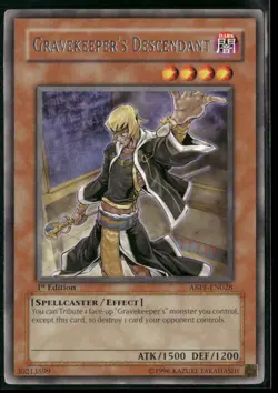 Gravekeeper's Descendant ABPF-EN028 1st Edition - Yu-Gi-Oh! TCG Rare - Image 1