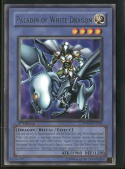 Paladin of White Dragon DPKB-EN024 1st Edition - Yu-Gi-Oh! TCG Rare - Image 1