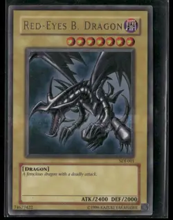 Red-Eyes B. Dragon SDJ-001 Unlimited - Yu-Gi-Oh! TCG Ultra Rare - Image 1