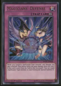 Magicians' Defense MVP1-EN028 1st Edition - Yu-Gi-Oh! TCG Ultra Rare - Image 1