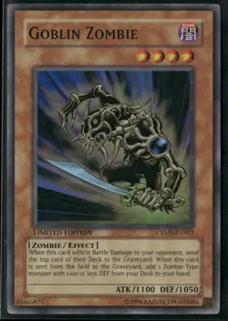 Goblin Zombie CRMS-ENSE2 Limited - Yu-Gi-Oh! TCG Super Rare - Image 1