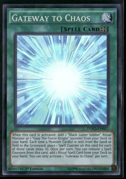 Gateway to Chaos DOCS-EN057 1st Edition - Yu-Gi-Oh! TCG Super Rare - Image 1