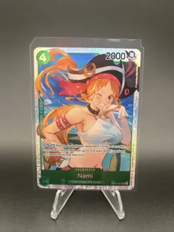 Nami OP14-031 SR Foil One Piece The Azure Sea's Seven OP TCG NM - Image 1