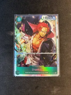 One Piece CCG Starter Deck ST16-004 Shanks (SR) Green English NM - Image 1