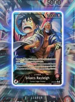 ❗Silvers Rayleigh (( OP12-001) L☆ ALT ART) MINT☆❗ - Image 1