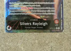 ❗Silvers Rayleigh (( OP12-001) L☆ ALT ART) MINT☆❗ - Image 3