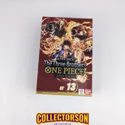 ONE PIECE TCG THE THREE BROTHERS ULTRA DECK BOX ST-13 NEW SEALED - Image 1
