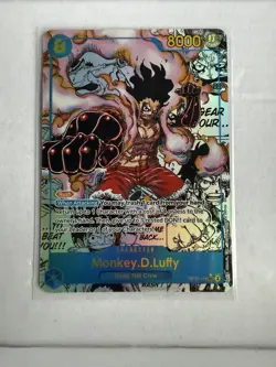 One Piece TCG Monkey.D.Luffy (OP11-118 A Fist of Divine Speed) Manga - Image 1
