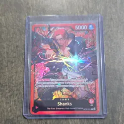 Bandai Shanks OP09-001 Emperors in the New World Leader Holo 5000 one piece - Image 1