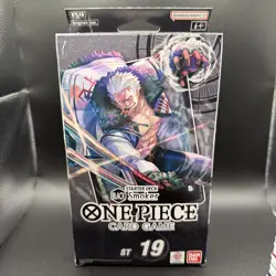 One Piece TCG Black Smoker Starter Deck (ST-19) Brand New Sealed With PRB01 Pack - Image 1