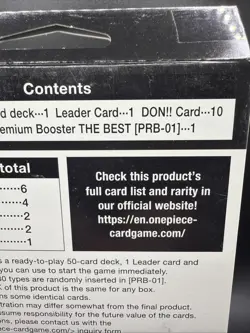 One Piece TCG Black Smoker Starter Deck (ST-19) Brand New Sealed With PRB01 Pack - Image 3