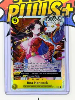 Boa Hancock SR OP14-112 Azure Sea's Seven 2x Copies One Piece CCG Super Rare - Image 2