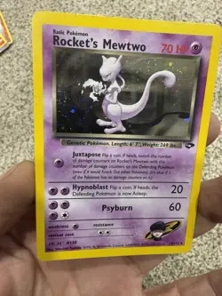 Pokemon Rocket's Mewtwo Holo Team Rocket 14/132 Card 2000 - Image 5