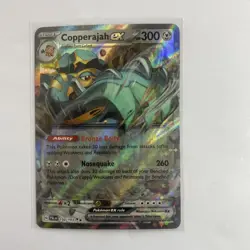 Pokemon TCG Copperajah EX Scarlet & Violet Paldea Evolved Holo Card 150/193 - Image 1