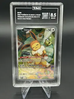 Eevee 173 SV: Scarlet & Violet Promo Cards Holo TAG 8.5 NM MT+ | CERT: T3514228 - Image 1