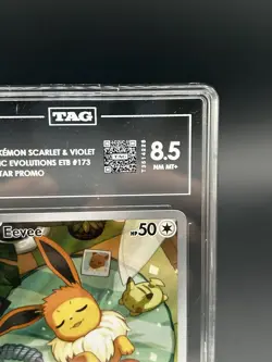 Eevee 173 SV: Scarlet & Violet Promo Cards Holo TAG 8.5 NM MT+ | CERT: T3514228 - Image 3