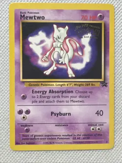 Pokemon Cards Mew Promo & 2 Mew Two Foil Cards Never Played - Image 5