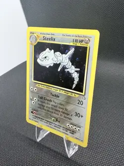 Steelix 15/111 Holo – MP Neo Genesis WOTC Vintage 2000 Pokemon Card - Image 3