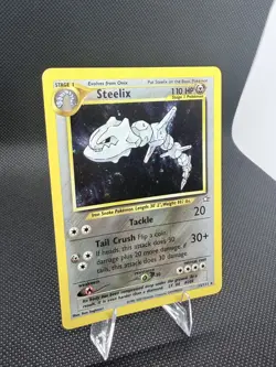 Steelix 15/111 Holo – MP Neo Genesis WOTC Vintage 2000 Pokemon Card - Image 5