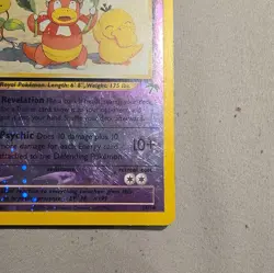 Pokemon TCG Slowking 14/18 Southern Islands Reverse Holo Promo Card 2001 MP - Image 5