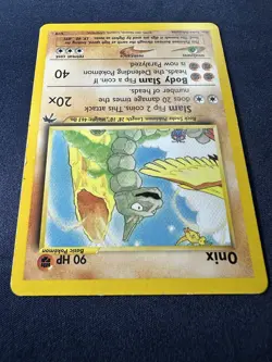 Pokemon Card - Onix Southern Islands 3/18 Promo LP-/MP+ Free Shipping B - Image 4