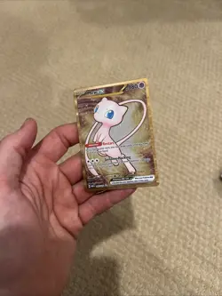 Pokemon TCG Mew EX 151 Gold Promo Metal Scarlet & Violet Ultra Rare Card - Image 2