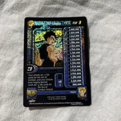 Dragon Ball GT Tcg Foil Vegeta, The Saiyan Card (2004 Score) - Image 1