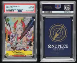 2023 One Piece Card Game: The Three Brothers Ultimate Deck ST13 Yamato PSA 8 - Image 3