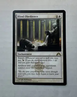 Blind Obedience X1 - NM/M - Gatecrash MTG Magic The Gathering Card English - Image 1