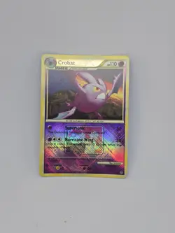 Crobat 14/95 Crosshatch Reverse Holo Pokemon League Promo Card - Image 1