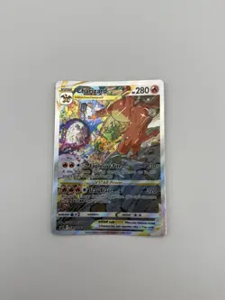 Pokemon TCG Charizard VSTAR SWSH262 Black Star Promo Holo Card DMG/HP - Image 1