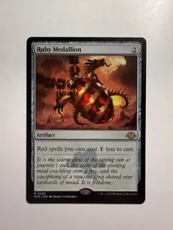 Ruby Medallion 295 MTG Modern Horizons 3 - Image 1