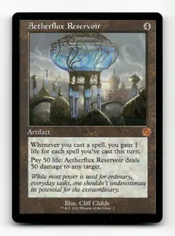 Aetherflux Reservoir The Brothers' War: Retro Frame Artifacts #2 Mythic - Image 1
