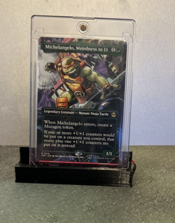 MTG Michelangelo, Weirdness to 11 (Borderless) - Teenage Mutant Ninja Turtles - Image 1