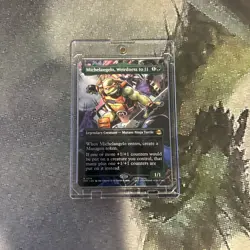 MTG Michelangelo, Weirdness to 11 (Borderless) - Teenage Mutant Ninja Turtles - Image 4