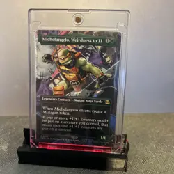 MTG Michelangelo, Weirdness to 11 (Borderless) - Teenage Mutant Ninja Turtles - Image 5