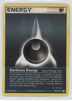 Darkness Energy Pokemon EX Unseen Forces #96 2005 - Image 1