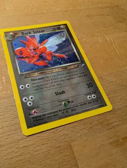Pokemon Dark Scizor Neo Destiny Holo Rare 9/105 Stage 1 70 HP English 2000 - Image 5